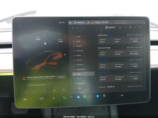 Aukcja sprzedaży 2022 Tesla Model 3 Long Range Dual Motor All-wheel Drive, vin: 5YJ3E1EB4NF121671, numer aukcji: 45135097