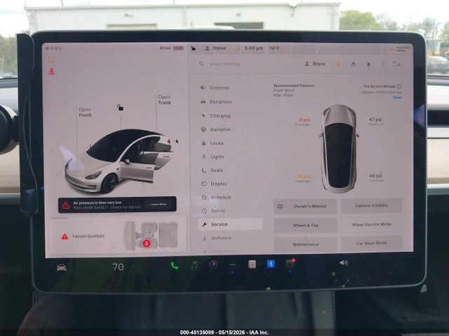 Aukcja sprzedaży 2022 Tesla Model 3 Rear-wheel Drive, vin: 5YJ3E1EA0NF112697, numer aukcji: 45135099