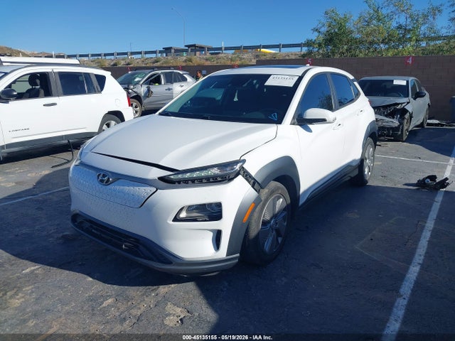 2021 Hyundai Kona Electric Limited მანქანა იყიდება აუქციონზე, vin: KM8K33AG5MU134395, აუქციონის ნომერი: 45135155