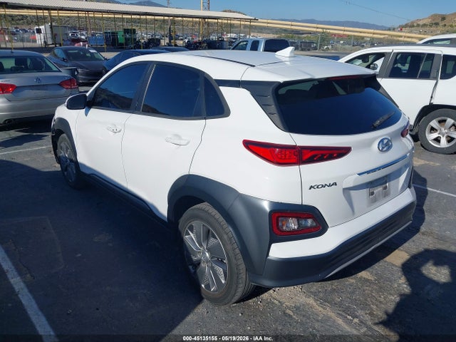 2021 Hyundai Kona Electric Limited მანქანა იყიდება აუქციონზე, vin: KM8K33AG5MU134395, აუქციონის ნომერი: 45135155