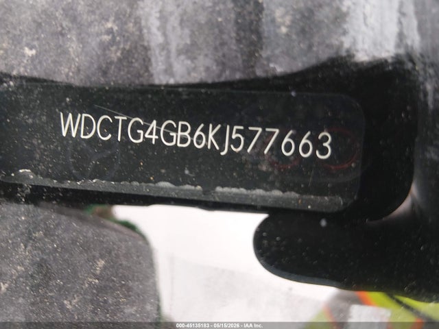 WDCTG4GB6KJ577663 Mercedes-Benz Gla 250 4matic