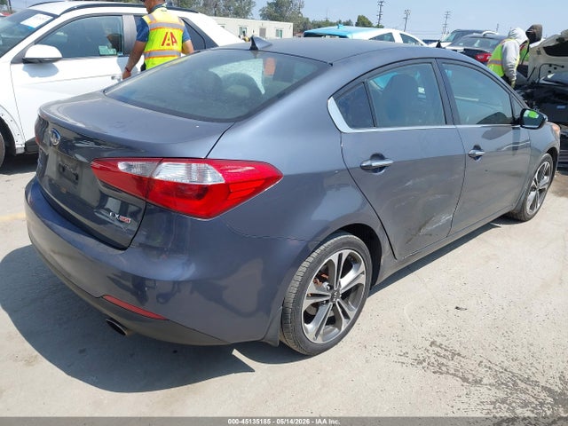 2014 Kia Forte Ex მანქანა იყიდება აუქციონზე, vin: KNAFX4A81E5103954, აუქციონის ნომერი: 45135185