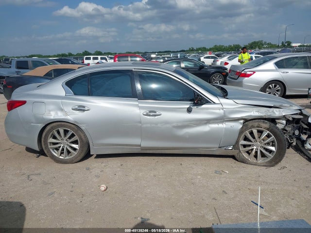 Продажа на аукционе авто 2014 Infiniti Q50 Premium, vin: JN1BV7AP9EM671555, номер лота: 45135246