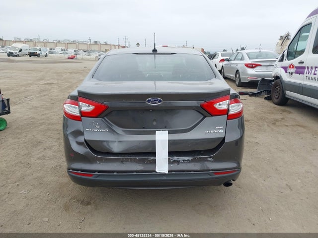 45135334 :رقم المزاد ، 3FA6P0LU1FR281180 vin ، 2015 Ford Fusion Hybrid Se مزاد بيع