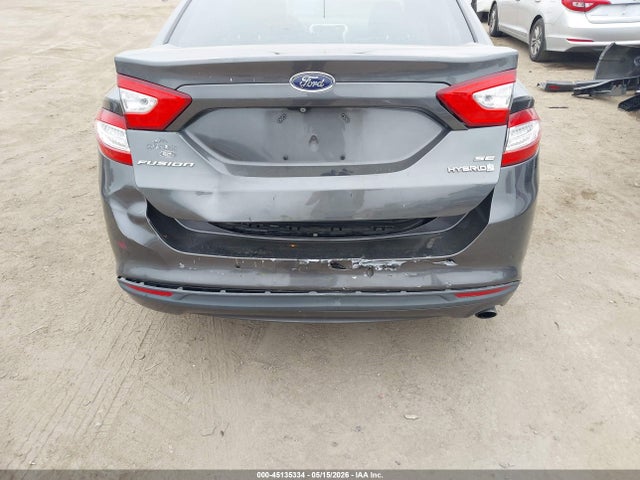 45135334 :رقم المزاد ، 3FA6P0LU1FR281180 vin ، 2015 Ford Fusion Hybrid Se مزاد بيع