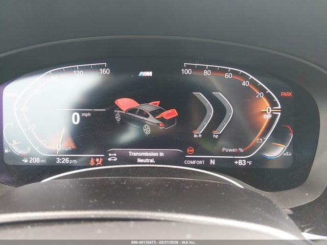 2022 Bmw 540 I მანქანა იყიდება აუქციონზე, vin: WBA53BJ03NWX68970, აუქციონის ნომერი: 45135473
