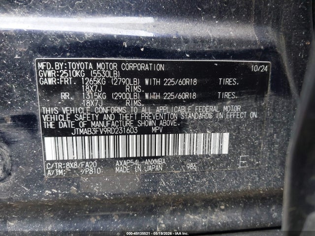 Toyota Rav4 Prime Se 2024 JTMAB3FV9RD231603 Image 9