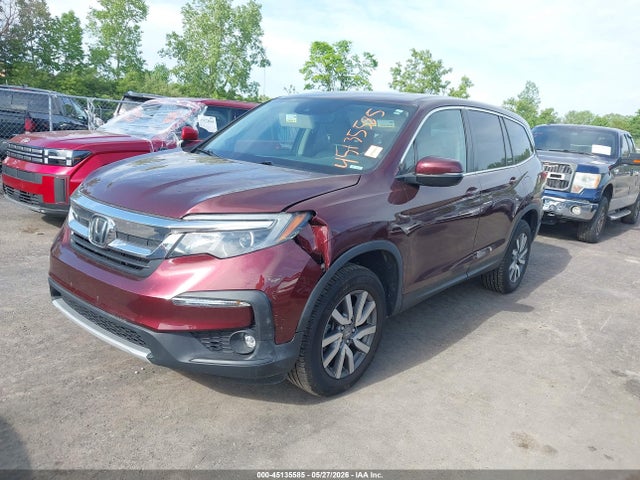 2020 Honda Pilot Ex-l მანქანა იყიდება აუქციონზე, vin: 5FNYF6H52LB054524, აუქციონის ნომერი: 45135585