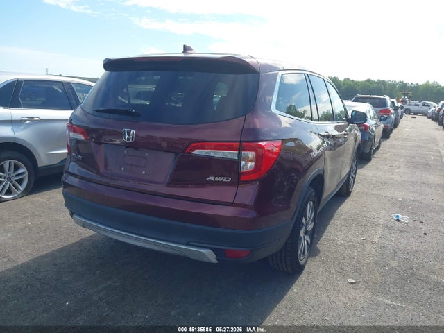 2020 Honda Pilot Ex-l მანქანა იყიდება აუქციონზე, vin: 5FNYF6H52LB054524, აუქციონის ნომერი: 45135585