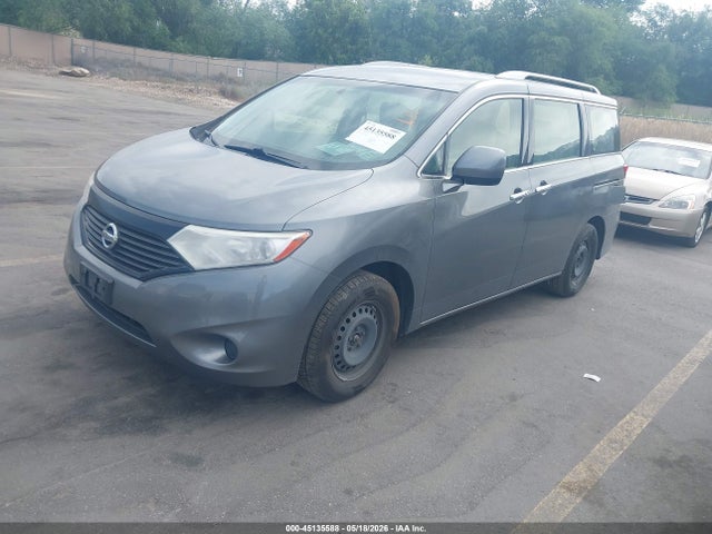 2014 Nissan Quest S მანქანა იყიდება აუქციონზე, vin: JN8AE2KP6E9101658, აუქციონის ნომერი: 45135588