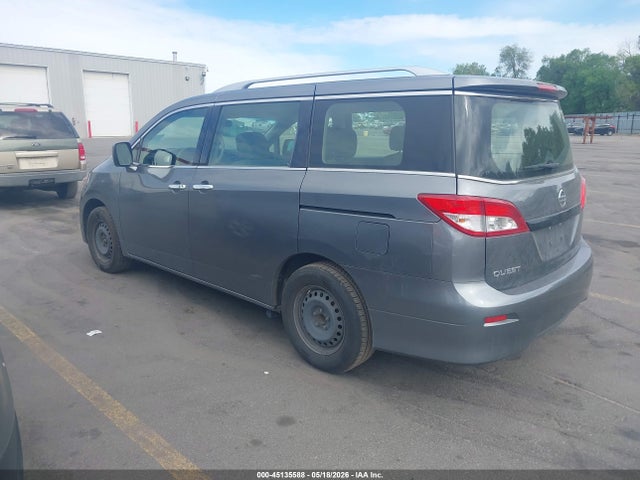 2014 Nissan Quest S მანქანა იყიდება აუქციონზე, vin: JN8AE2KP6E9101658, აუქციონის ნომერი: 45135588