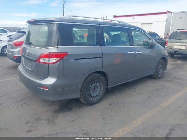 2014 Nissan Quest S მანქანა იყიდება აუქციონზე, vin: JN8AE2KP6E9101658, აუქციონის ნომერი: 45135588