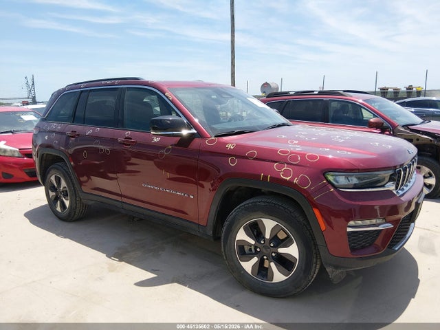 Aukcja sprzedaży 2024 Jeep Grand Cherokee 4xe, vin: 1C4RJYB63RC117880, numer aukcji: 45135602
