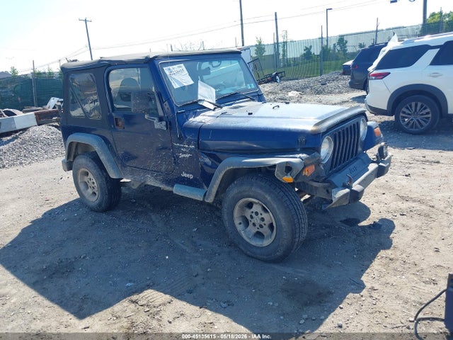 2000 Jeep Wrangler Sport მანქანა იყიდება აუქციონზე, vin: 1J4FA49SXYP774188, აუქციონის ნომერი: 45135615