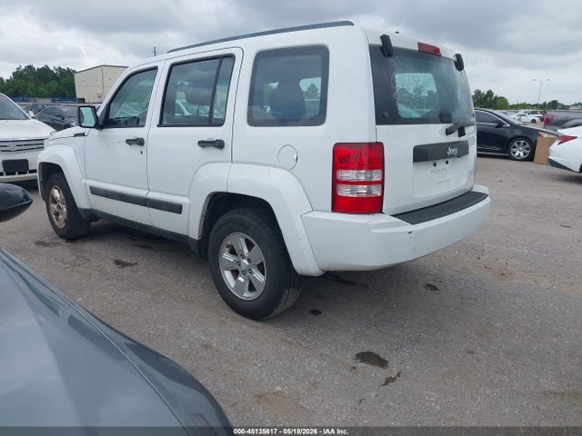 2012 Jeep Liberty Sport მანქანა იყიდება აუქციონზე, vin: 1C4PJLAK3CW188527, აუქციონის ნომერი: 45135617