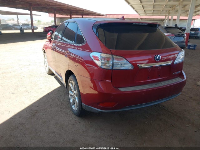 Aukcja sprzedaży 2012 Lexus Rx 450h, vin: JTJZB1BA7C2006364, numer aukcji: 45135625