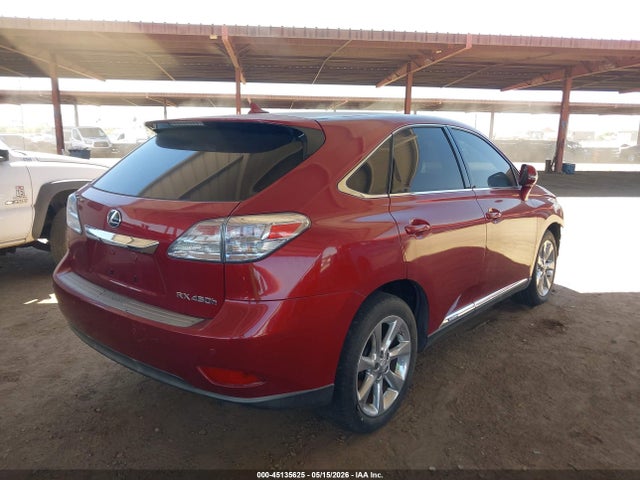 Aukcja sprzedaży 2012 Lexus Rx 450h, vin: JTJZB1BA7C2006364, numer aukcji: 45135625