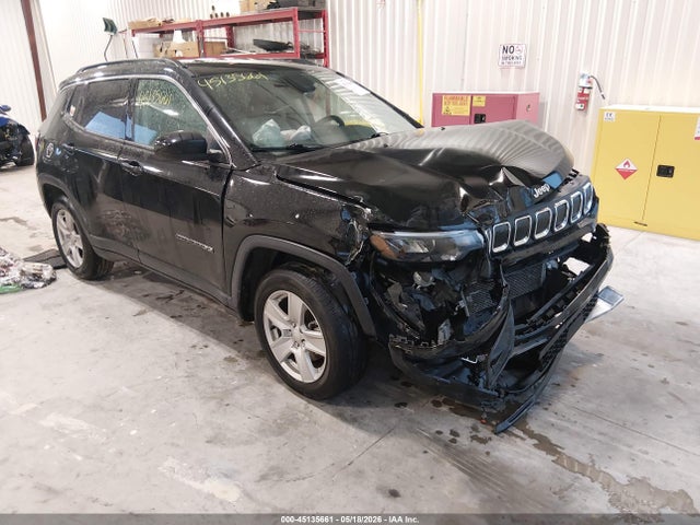 Продаж на аукціоні авто 2022 Jeep Compass Latitude Fwd, vin: 3C4NJCBB0NT224950, номер лоту: 45135661