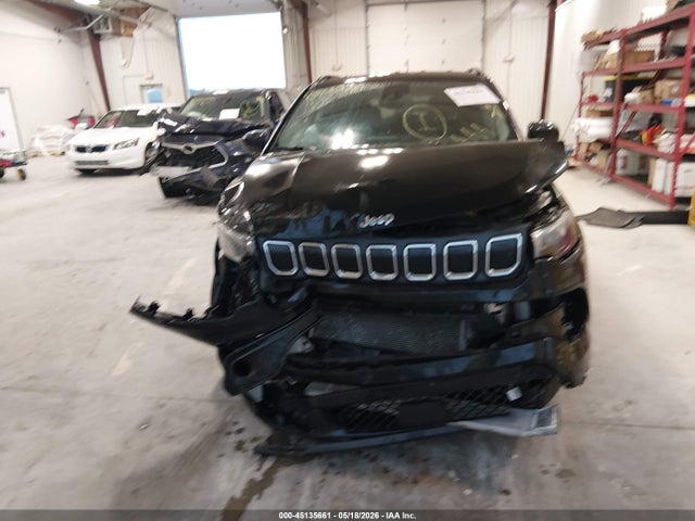 2022 Jeep Compass Latitude Fwd მანქანა იყიდება აუქციონზე, vin: 3C4NJCBB0NT224950, აუქციონის ნომერი: 45135661