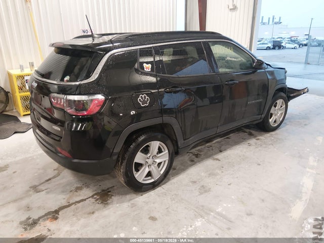 2022 Jeep Compass Latitude Fwd მანქანა იყიდება აუქციონზე, vin: 3C4NJCBB0NT224950, აუქციონის ნომერი: 45135661