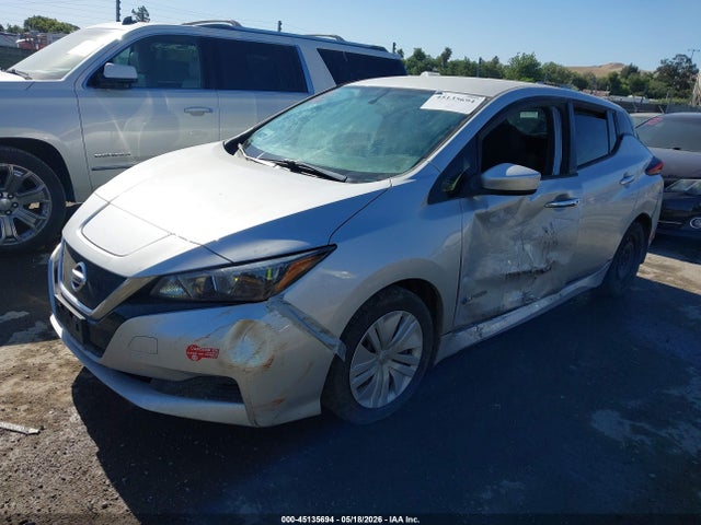 2018 Nissan Leaf S მანქანა იყიდება აუქციონზე, vin: 1N4AZ1CP7JC304084, აუქციონის ნომერი: 45135694