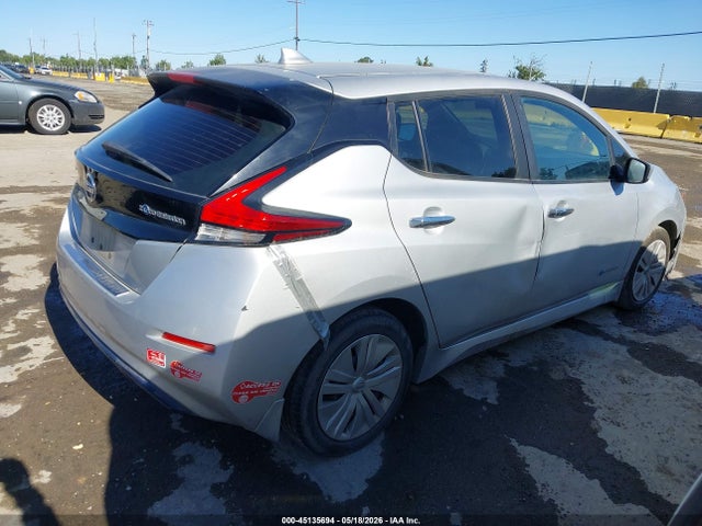 2018 Nissan Leaf S მანქანა იყიდება აუქციონზე, vin: 1N4AZ1CP7JC304084, აუქციონის ნომერი: 45135694