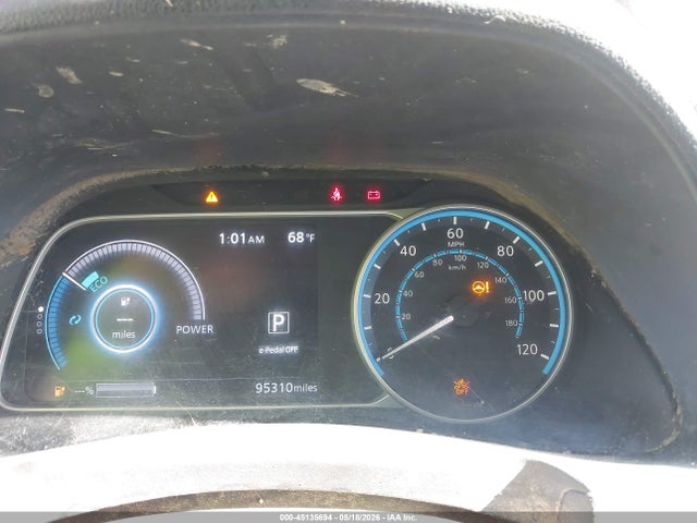 2018 Nissan Leaf S მანქანა იყიდება აუქციონზე, vin: 1N4AZ1CP7JC304084, აუქციონის ნომერი: 45135694
