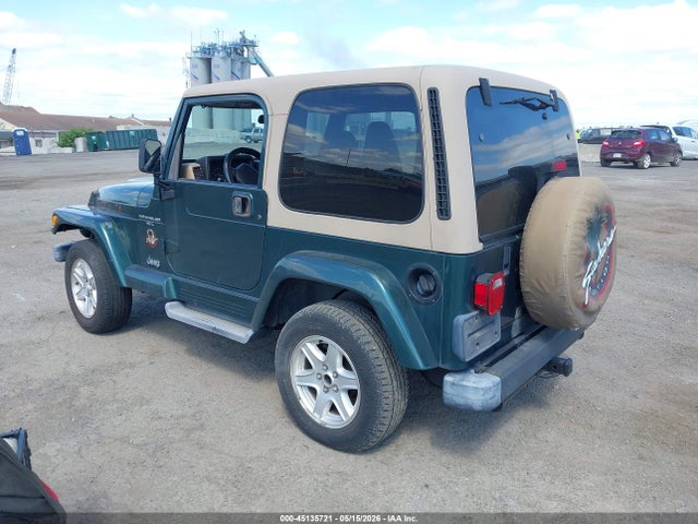 Продаж на аукціоні авто 2001 Jeep Wrangler Sahara, vin: 1J4FA59S81P306116, номер лоту: 45135721