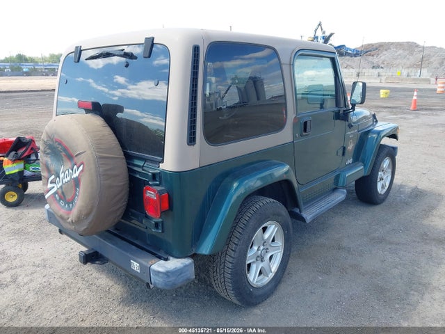 Продаж на аукціоні авто 2001 Jeep Wrangler Sahara, vin: 1J4FA59S81P306116, номер лоту: 45135721