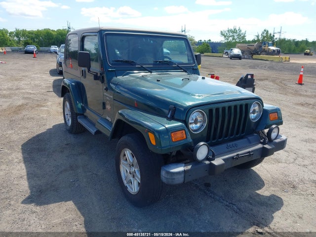 Продаж на аукціоні авто 2001 Jeep Wrangler Sahara, vin: 1J4FA59S81P306116, номер лоту: 45135721