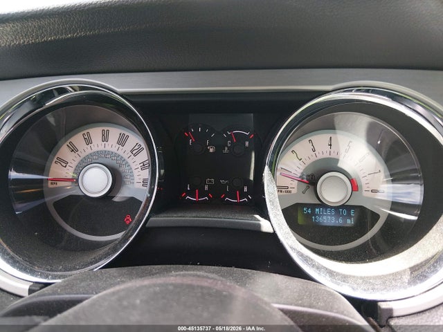 Aukcja sprzedaży 2012 Ford Mustang V6 Premium, vin: 1ZVBP8AM1C5258018, numer aukcji: 45135737