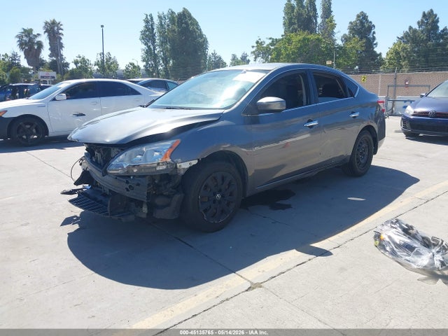 45135765 :رقم المزاد ، 3N1AB7AP5FY302601 vin ، 2015 Nissan Sentra S مزاد بيع
