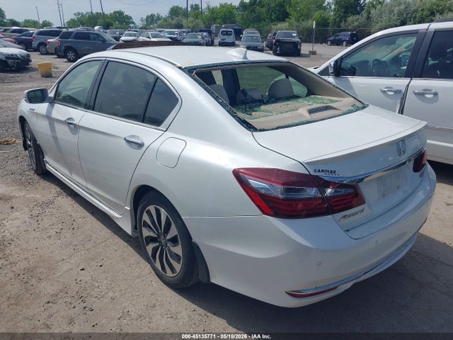2017 Honda Accord Hybrid Touring მანქანა იყიდება აუქციონზე, vin: JHMCR6F72HC028823, აუქციონის ნომერი: 45135771