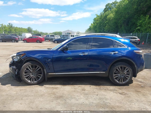 45135774 :رقم المزاد ، JN8CS1MU8HM143152 vin ، 2017 Infiniti Qx70 مزاد بيع