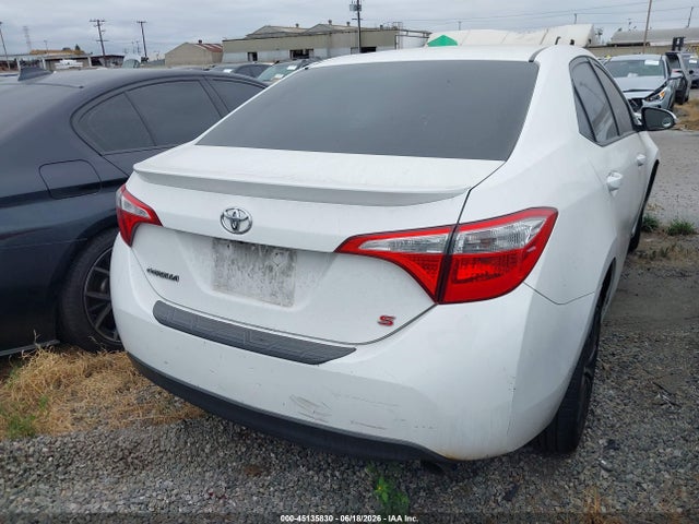 45135830 :رقم المزاد ، 5YFBURHEXGP538576 vin ، 2016 Toyota Corolla S Plus مزاد بيع