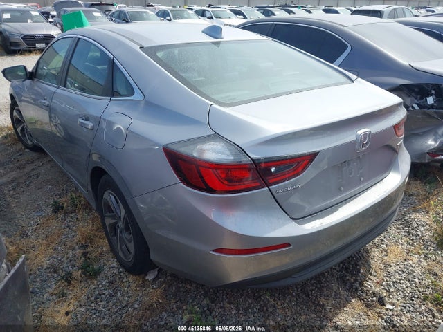 Продажа на аукционе авто 2019 Honda Insight Ex, vin: 19XZE4F59KE024052, номер лота: 45135846