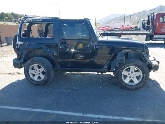 Продажа на аукционе авто 2015 Jeep Wrangler Wrangler X, vin: 1C4AJWBG0FL594725, номер лота: 45135861