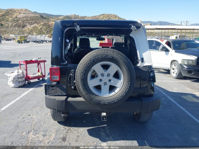 Продажа на аукционе авто 2015 Jeep Wrangler Wrangler X, vin: 1C4AJWBG0FL594725, номер лота: 45135861