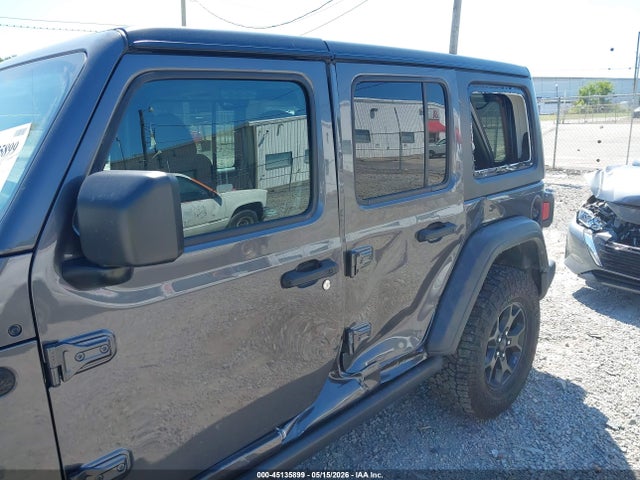 45135899 :رقم المزاد ، 1C4HJXDN5NW150978 vin ، 2022 Jeep Wrangler Unlimited Willys Sport 4x4 مزاد بيع