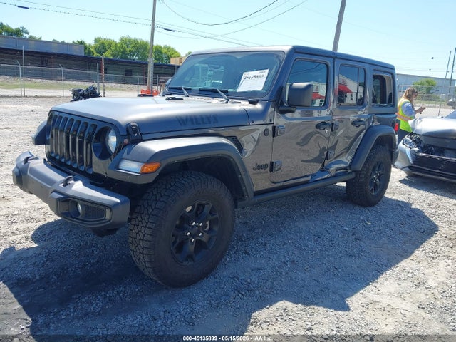 45135899 :رقم المزاد ، 1C4HJXDN5NW150978 vin ، 2022 Jeep Wrangler Unlimited Willys Sport 4x4 مزاد بيع