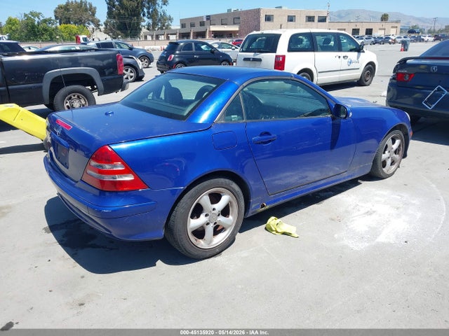 45135920 :رقم المزاد ، WDBKK65F31F193521 vin ، 2001 Mercedes-benz Slk 320 مزاد بيع