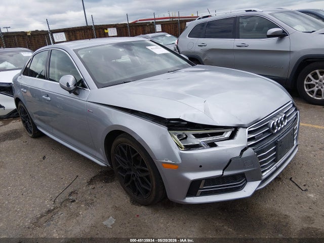 2018 Audi A4 2.0t Premium მანქანა იყიდება აუქციონზე, vin: WAUENAF49JA110481, აუქციონის ნომერი: 45135934