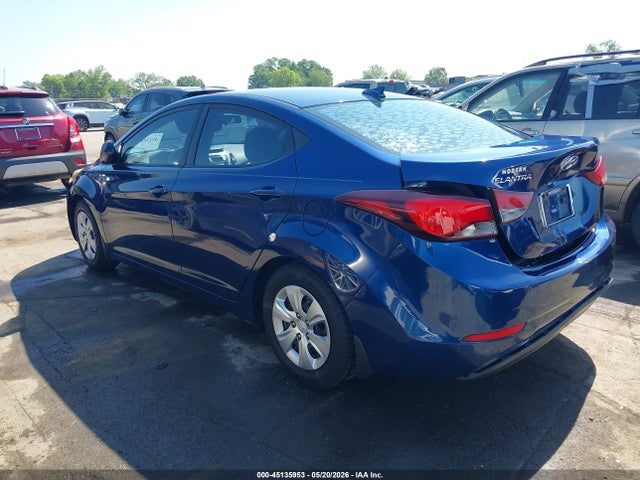 Aukcja sprzedaży 2016 Hyundai Elantra Se, vin: 5NPDH4AE8GH782315, numer aukcji: 45135953