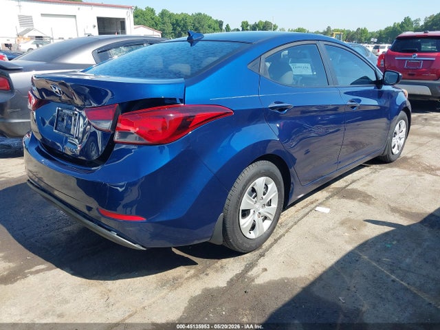 Aukcja sprzedaży 2016 Hyundai Elantra Se, vin: 5NPDH4AE8GH782315, numer aukcji: 45135953