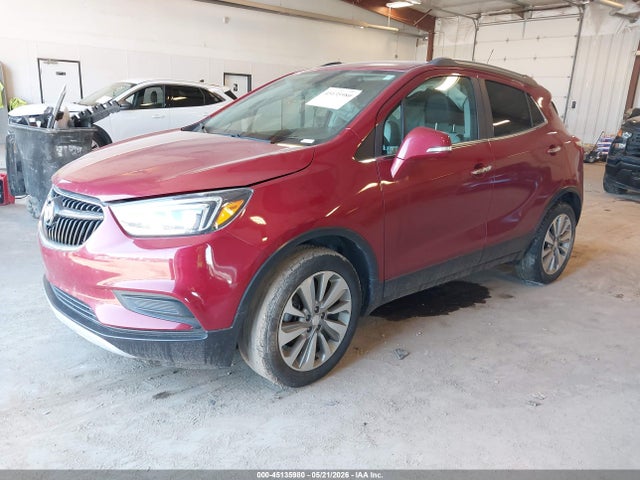 45135980 :رقم المزاد ، KL4CJASB0JB635766 vin ، 2018 Buick Encore Preferred مزاد بيع