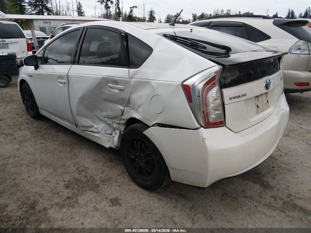 Aukcja sprzedaży 2013 Toyota Prius Two, vin: JTDKN3DU0D5701946, numer aukcji: 45136006