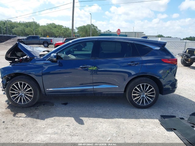 Auction sale of the 2025 Acura Rdx Advance, vin: 5J8TC2H75SL007398, lot number: 45136042