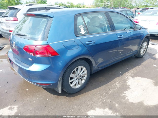 2015 Volkswagen Golf Tsi S 4-door მანქანა იყიდება აუქციონზე, vin: 3VW217AU3FM056324, აუქციონის ნომერი: 45136048