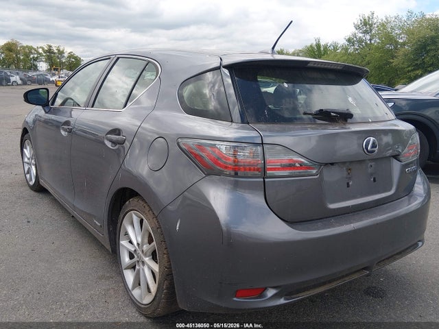 2012 Lexus Ct 200h Premium მანქანა იყიდება აუქციონზე, vin: JTHKD5BH5C2107839, აუქციონის ნომერი: 45136050