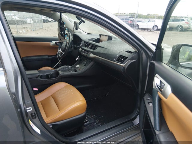 2012 Lexus Ct 200h Premium მანქანა იყიდება აუქციონზე, vin: JTHKD5BH5C2107839, აუქციონის ნომერი: 45136050